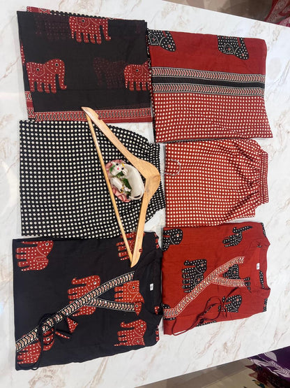 Beautiful Black Traditional Kurta Sets With Dupatta